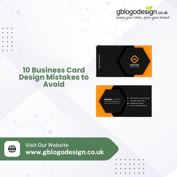 10 Business Card Design Mistakes to Avoid