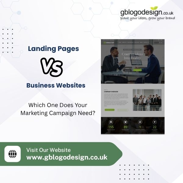 Landing Pages vs Business Websites